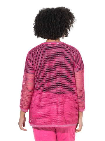 Strickjacke in rosa