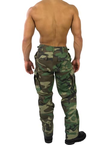 Herren Outdoorhose Trooper in Woodland