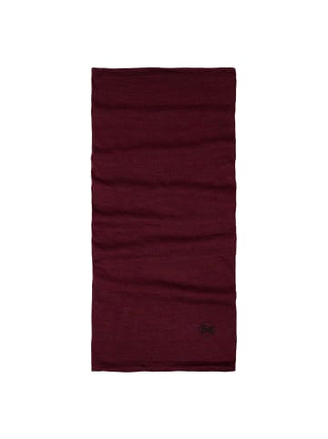 Merino Midweight Multifunktionstuch in Weinrot