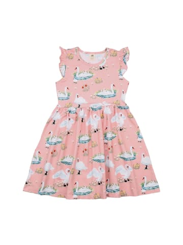 Kleid Swans in Spring-Ruffle Dress
