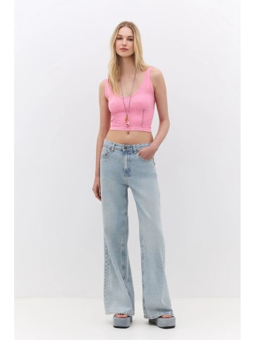 Blouse in Rosa