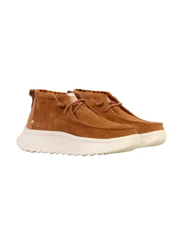 Wendy Peak Hi Suede – Hohe Sneaker aus Leder Braun