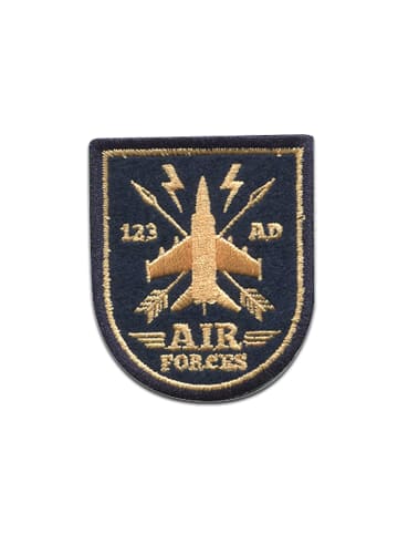 Air Forces TroopersApplikation Bügelbild inSchwarz