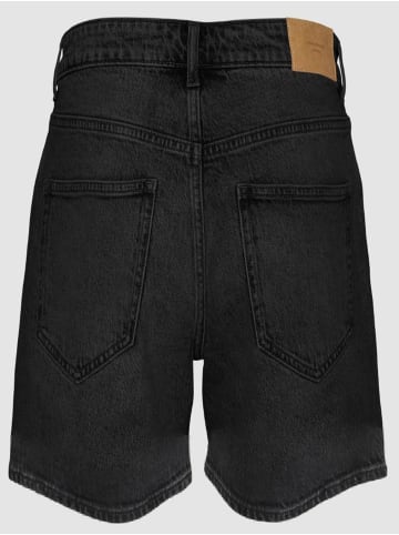 Jeans-Shorts in Black Denim