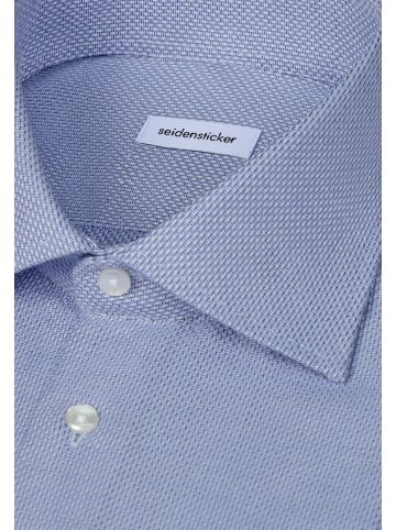 Business Hemd Slim in Mittelblau