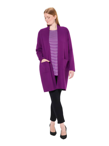 Jacke in brombeere