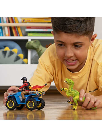 Flucht auf Quad vor Velociraptor 41466  Dinosaurs Spielset ab 5 Jahre