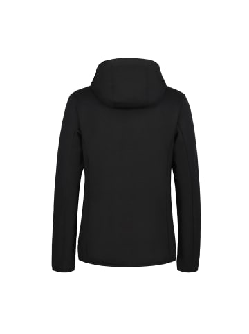 Steppjacke Arzberg mit Kapuze in schwarz