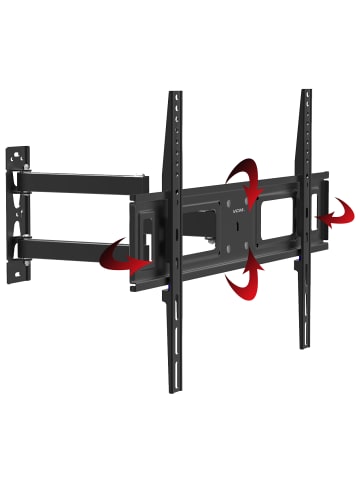 TV Wandhalterung B-SN 600 Schwarz 42 x 8 cm