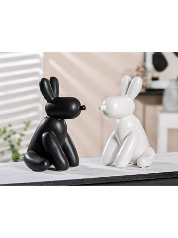 Figur "Ballonhund" schwarz - (H) 25cm