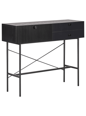 Konsolentisch COVENTRY in Schwarz - (W) 100 x (H) 79 x (L) 32 cm