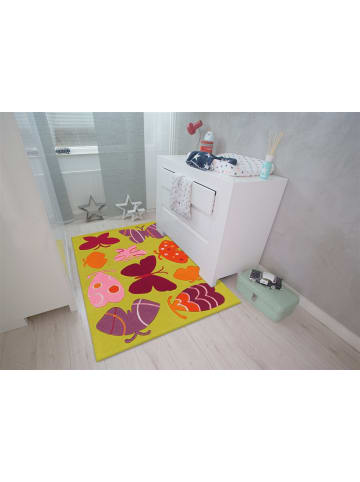 Kurzflor Teppich Said Glowy 3140 in Multicolor