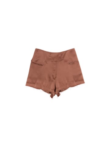 Pink Viskose Shorts