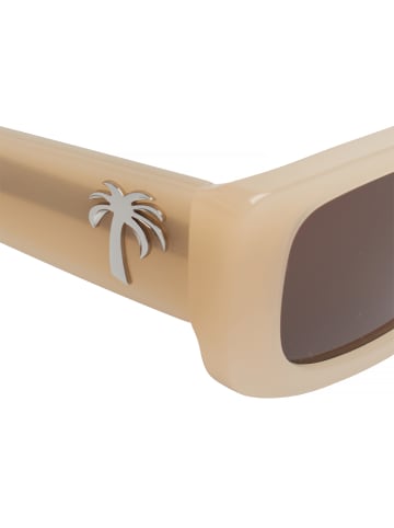 Sonnenbrille in Beige