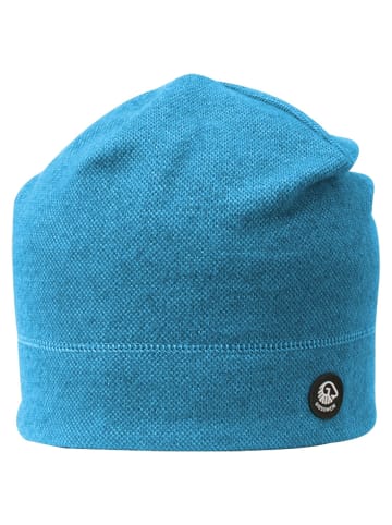 Strickmütze in blau