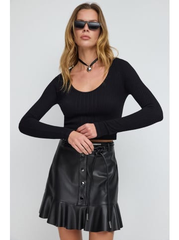 Blouse in Schwarz