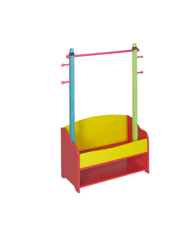 Kinder-Kleiderständer in Bunt - (B)71 x (H)100,5 x (T)30 cm