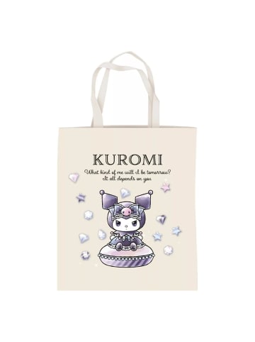 Hello Kitty Kuromi Diamond Baumwolltasche, Einkaufstasche 44 cm