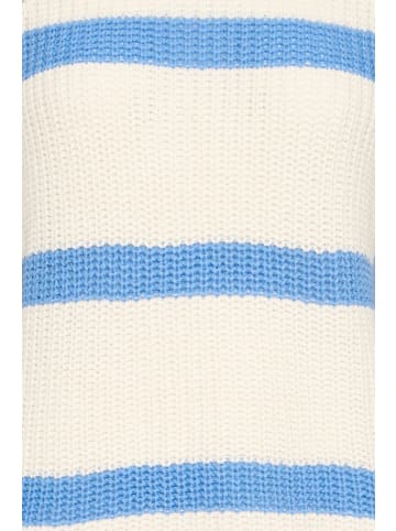 Strickpullover FRKAMIA Regular fit in Whisper White w. Della Blue
