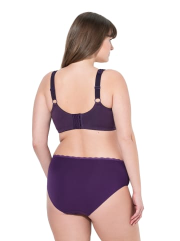 Entlastungs-BH in aubergine