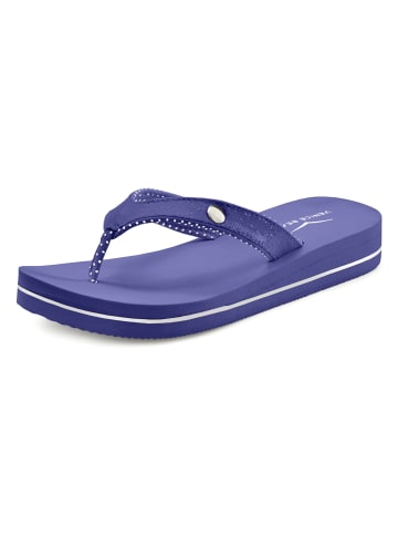 Badezehentrenner in royalblau