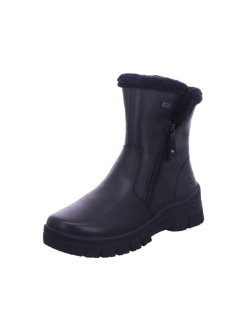 Winterstiefeletten in schwarz/schwarz/nero