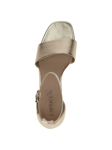 Sandalette in LT.GOLD METAL.