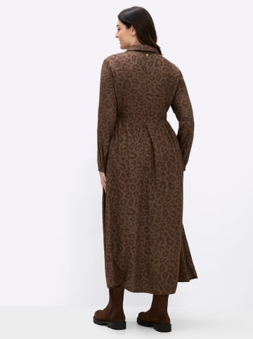 Kleid in schoko-gemustert