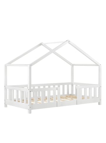 Kinderbett Treviolo in Weiß (L)140cm (B)70cm