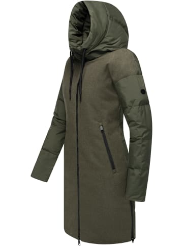 Wintermantel Jumana in Dark Olive