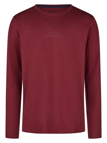 Pyjama Weekend Collection in rot/navy