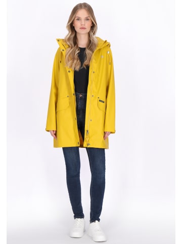 Women Coat in curry yellow