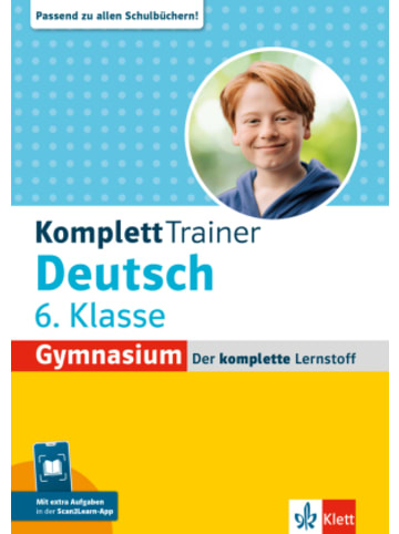 Buch - Klett KomplettTrainer Gymnasium Deutsch 6. Klasse