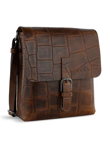 Nevio Umhängetasche Leder 22 cm cognac