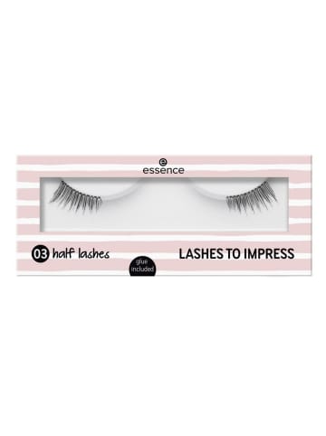 Künstliche Wimpern, um zu beeindrucken - 03 Half Lashes