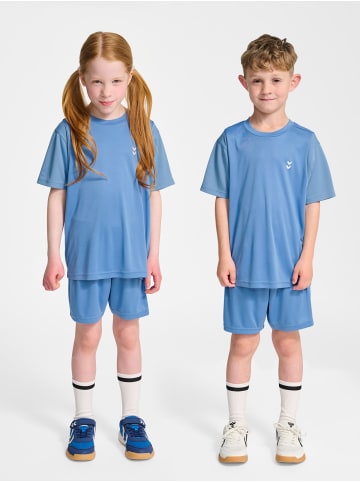 Kurze Hose Anzug Hmljr Goal Kinder in LICHEN BLUE