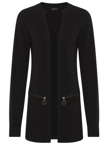 Strickjacke in schwarz