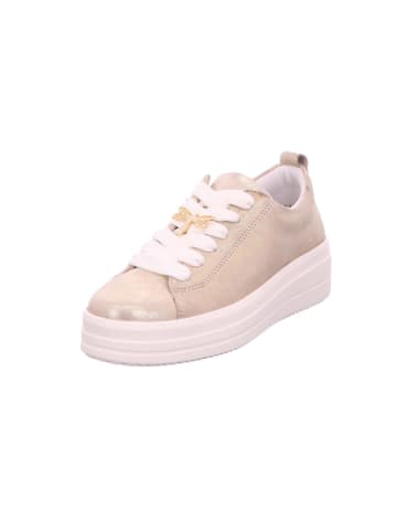 Schnürschuhe in beige