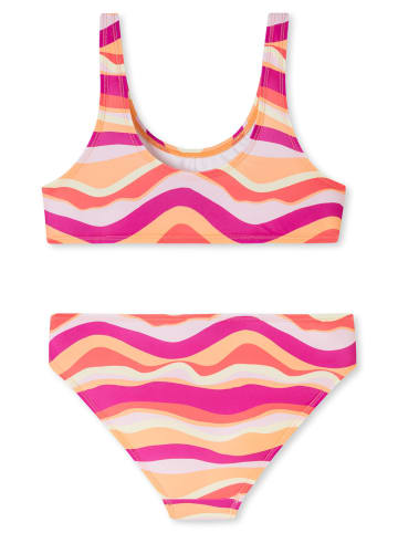 Bustier-Bikini Aqua Teens in vivid red