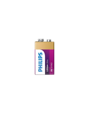Philips Lithium-Batterie 9V Ultra Phil-6FR61LB1A/10