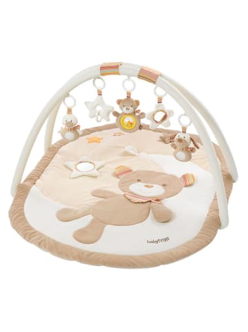 3D Activity-Decke Teddy - Rainbow in braun,beige