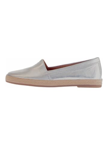 Halbschuhe Silber