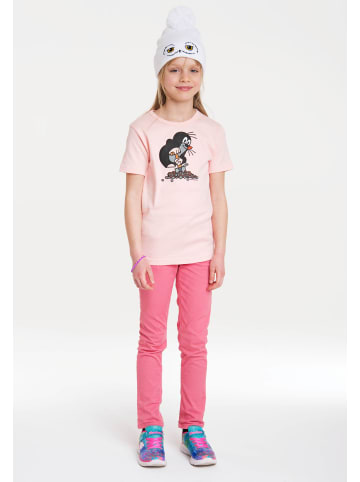 T-Shirt Der kleine Maulwurf in rosa