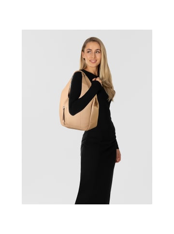 Analisa Schultertasche L 33 cm camel