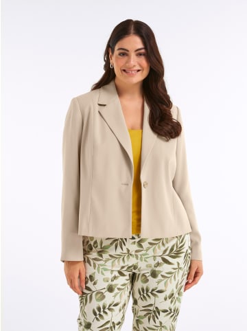 Kurzblazer in beige