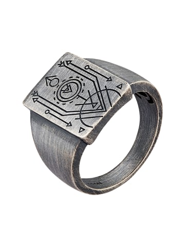 925/- Sterling Silber in Silbergrau