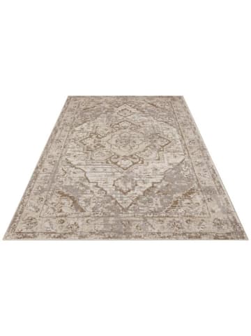 Terrain Designer Knüpfteppich Sand Creme Braun Creme