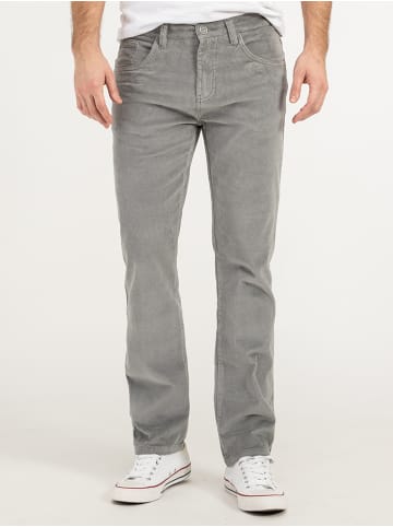 Cordhose in Grau