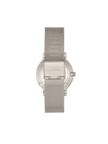 Savannah Mesh-Armbanduhr mit Swarovski-Kristallen in Silver