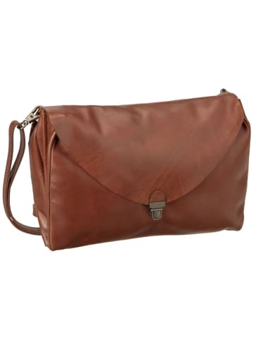 Bodybag Fold Handbag Clutch L FO3 in Cognac